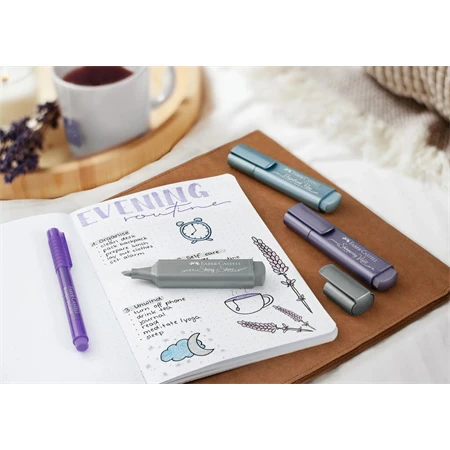 Szövegkiemelő Faber-Castell 1546 metál kék