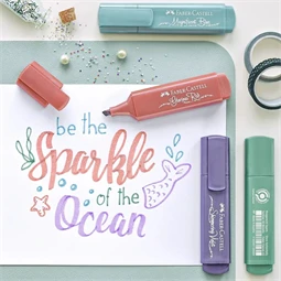 Szövegkiemelő Faber-Castell 1546 metál zöld