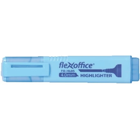 Szövegkiemelő FLEXOFFICE HL05 4,0 mm, kék