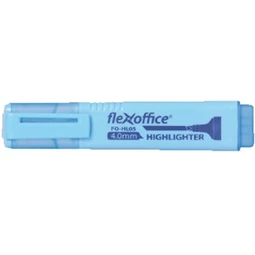 Szövegkiemelő FLEXOFFICE HL05 4,0 mm, kék