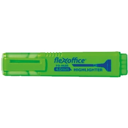 Szövegkiemelő FLEXOFFICE HL05 4,0 mm, zöld