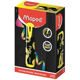 Szövegkiemelő MAPED Fluo Peps Flex 1-5 mm sárga