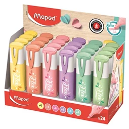 Szövegkiemelő MAPED Fluo Peps Flex Pastel 1-5 mm pasztell szín