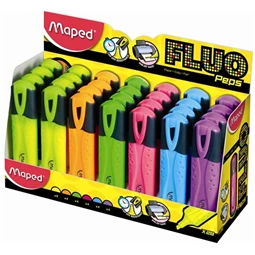 Szövegkiemelő MAPED Fluo Peps Soft vegyes színekben