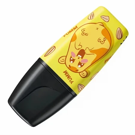 Szövegkiemelő STABILO Boss Mini Animal Vibes sárga