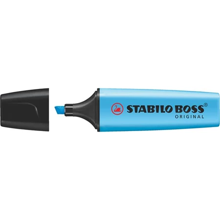 Szövegkiemelő STABILO Boss kék