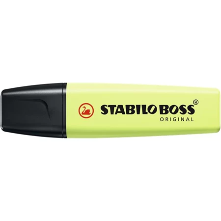 Szövegkiemelő STABILO Boss pasztel lime