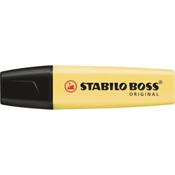 Szövegkiemelő STABILO Boss pasztel sárga