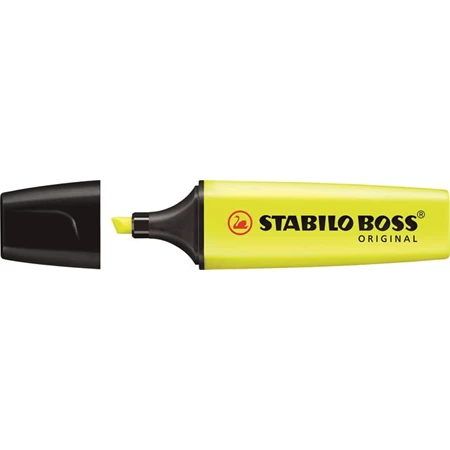 Szövegkiemelő STABILO Boss sárga