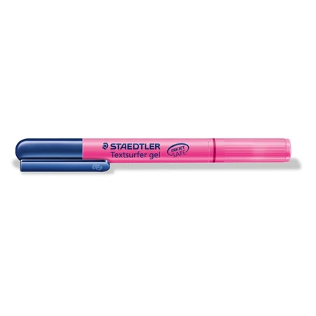 Szövegkiemelő STAEDTLER Textsurfer Gel 3 mm, zselés, rózsaszín