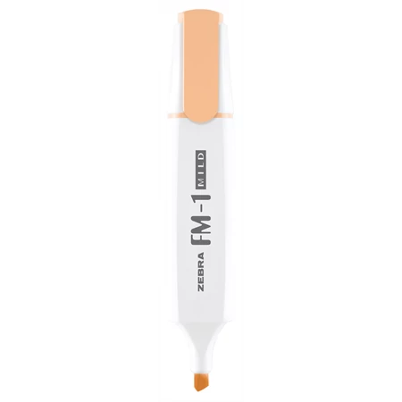 Szövegkiemelő ZEBRA FM-1 Highlighter PRÉMIUM 2-5mm, mild pasztell Orange