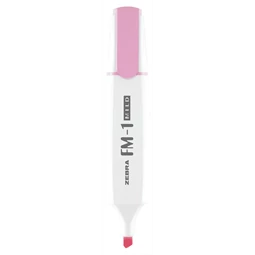Szövegkiemelő ZEBRA FM-1 Highlighter PRÉMIUM 2-5mm, mild pasztell Pink