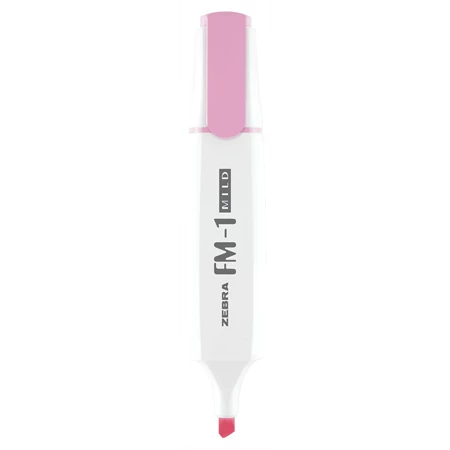 Szövegkiemelő ZEBRA FM-1 Highlighter PRÉMIUM 2-5mm, mild pasztell Pink