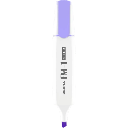 Szövegkiemelő ZEBRA FM-1 Highlighter PRÉMIUM 2-5mm, mild pasztell Purple