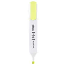 Szövegkiemelő ZEBRA FM-1 Highlighter PRÉMIUM 2-5mm, mild pasztell Yellow