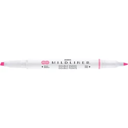 Szövegkiemelő ZEBRA MILDLINER kétvégű  1,0/3,5 mm, Fluorescent pink