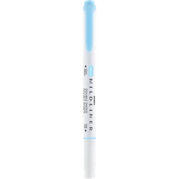 Szövegkiemelő ZEBRA kétvégű MILDLINER vágotthegy 4mm - filchegy 1,4mm Cool-Refined dark blue kék