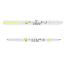 Szövegkiemelő ZEBRA kétvégű MILDLINER vágotthegy 4mm - filchegy 1,4mm Fluorescent sárga