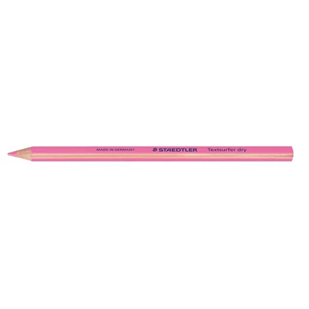 Szövegkiemelő ceruza  STAEDTLER Textsurfer Dry háromszögletű, neon rózsaszín