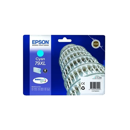 TINTAPATRON EPSON T7902 (79XL) kék 2k /o/  eredeti