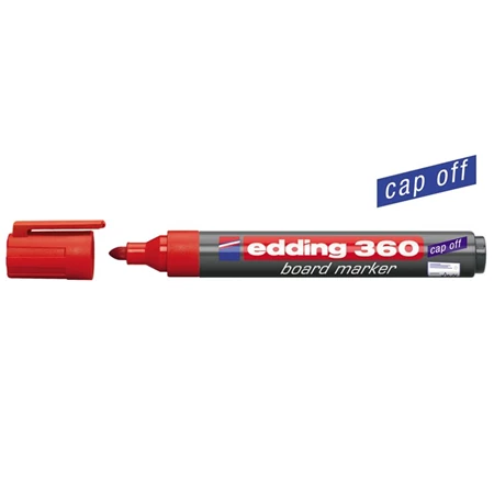 Táblafilc EDDING 360 1,5-3 mm, piros