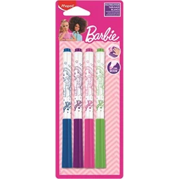 Táblafilc készlet 4db-os MAPED Barbie 1,5mm