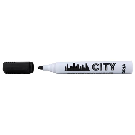 Táblamarker készlet, 1-3 mm, kúpos, VICTORIA VISUAL City, 4 különböző szín