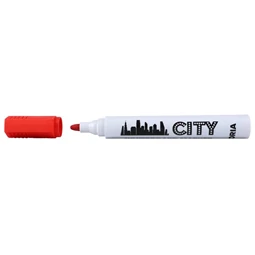 Táblamarker készlet, 1-3 mm, kúpos, VICTORIA VISUAL City, 4 különböző szín
