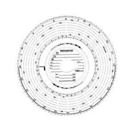 Tachografpapir 180 km/h 100lap/dob.