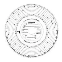 Tachografpapir 180 km/h 100lap/dob.