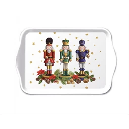 Tálca műanyag AMBIENTE Bearded Nutcracker, Szakállas Diótörő 13x21cm