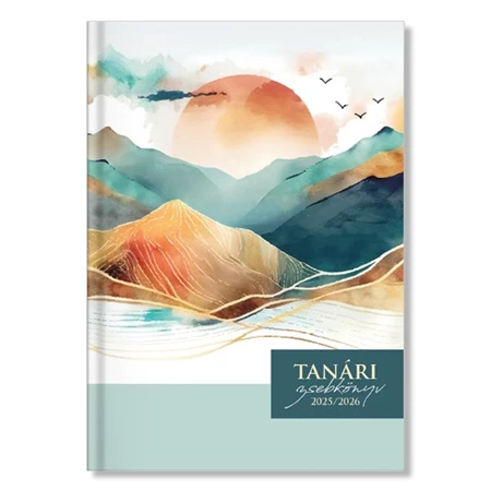 Tanári zsebkönyv 2025-2026 PD Sunset