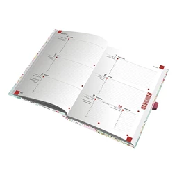 Tanári zsebkönyv 2025-2026 TOPTIMER A/5 heti 145x205 mm Tulipán papírborító