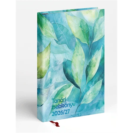 Tanári zsebkönyv 2026-2027 REAL levelek