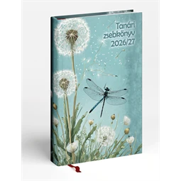 Tanári zsebkönyv 2026-2027 REAL pitypang