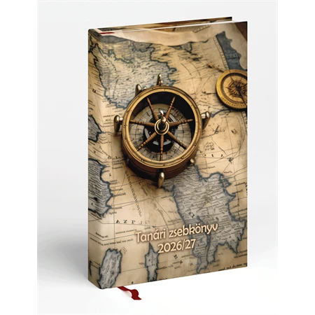 Tanári zsebkönyv 2026-2027 REAL térkép