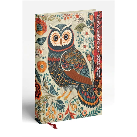 Tanítói zsebkönyv 2026-2027 REAL bagoly