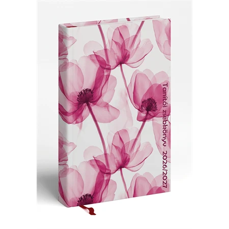 Tanítói zsebkönyv 2026-2027 REAL szirmok