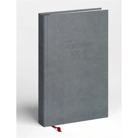 Tanítói zsebkönyv 2026-2027 REAL szürke