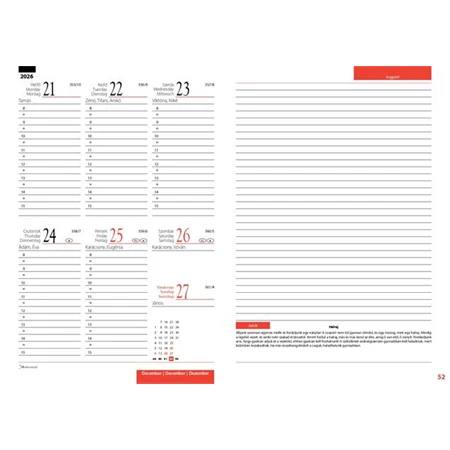 Tanítói zsebkönyv 2026-2027 REAL türkiz