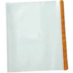 Tankönyv vagy füzetborító kétoldalon öntapadós csíkkal 45x26cm 10db víztiszta