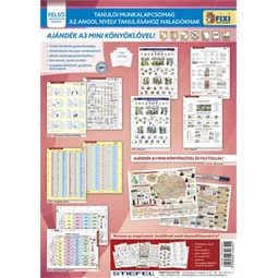 Tanulói munkalap csomag, 5 munkalap, 1 alátét, filc, STIEFEL Angol haladóknak