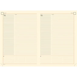 Tárgyalási napló B/5 REAL Bolero drapp