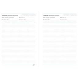 Tárgyalási napló B/5 TOPTIMER Traditional T162 zöld