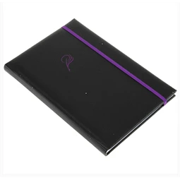 Tárgyalási napló B/5 REAL Laser fekete-lila