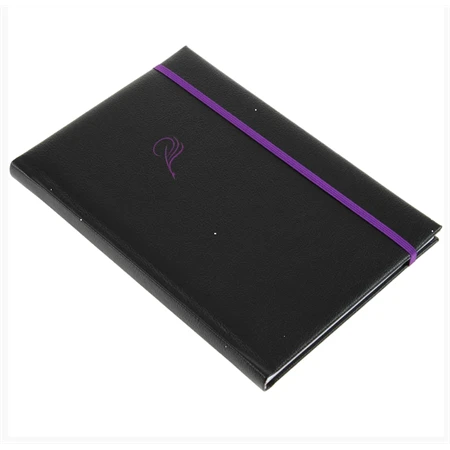 Tárgyalási napló B/5 REAL Laser fekete-lila