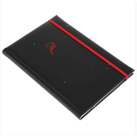 Tárgyalási napló B/5 REAL Laser fekete-piros