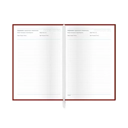 Tárgyalási napló B/5 TOPTIMER Traditional T162 bordó