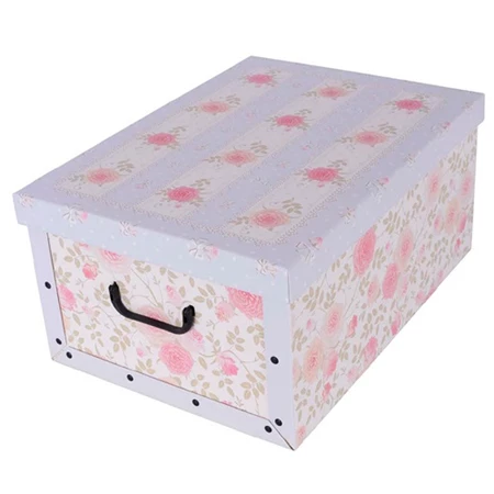 Tárolódoboz 51x37x24cm Miss Space MAXI, Provence kék