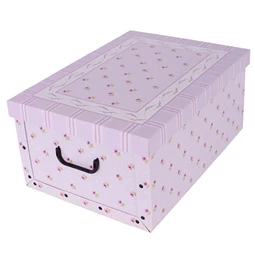 Tárolódoboz 51x37x24cm Miss Space MAXI Provence lila